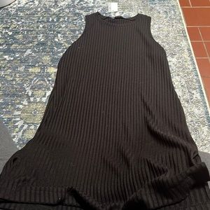 Black tank top dress